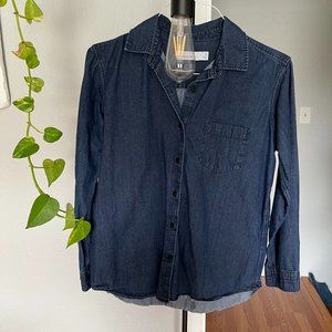 Grana Japanese Denim Boyfriend Shirt (M)